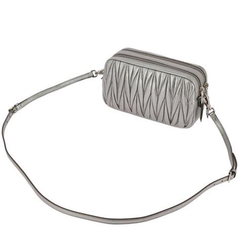 silver miu miu bag|miumiu bags for women.